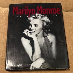 2005 Marilyn Monroe: Unseen Archives - Large Hardcover Book By Marie Clayton